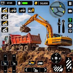 Взлом Snow Offroad Construction Game  [МОД Меню] - полная версия apk на Андроид