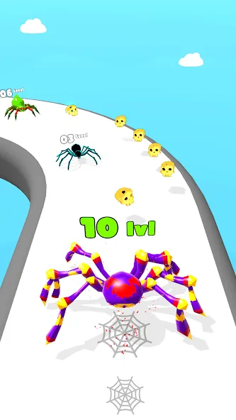 Insect Run - Spider Evolution (Инсект Эволюшн Ран)  [МОД Mega Pack] Screenshot 2