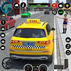 Скачать взломанную Russian Taxi Driving Simulator  [МОД Много денег] - полная версия apk на Андроид