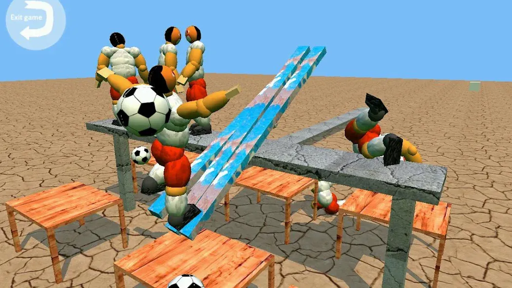 Goofball Goals Soccer Game 3D (Гуфбол Голз Соккер Гейм 3Д)  [МОД Много денег] Screenshot 5