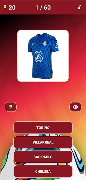 Guess the Soccer Logo Quiz  [МОД Menu] Screenshot 2