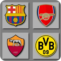 Скачать взломанную Guess the Soccer Logo Quiz  [МОД Menu] - стабильная версия apk на Андроид