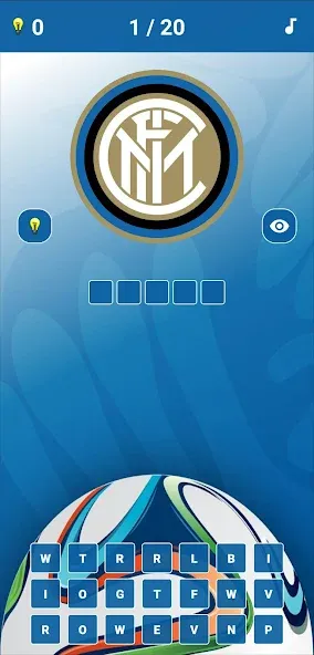 Soccer Clubs Logo Quiz  [МОД Бесконечные деньги] Screenshot 3