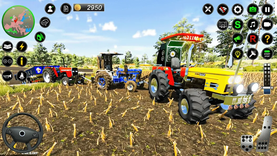 Real Farmer Tractor Drive Game (Фармер Трактор 3Д Фермерские Игры)  [МОД Menu] Screenshot 4