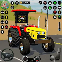 Взлом Real Farmer Tractor Drive Game (Фармер Трактор 3Д Фермерские Игры)  [МОД Menu] - последняя версия apk на Андроид