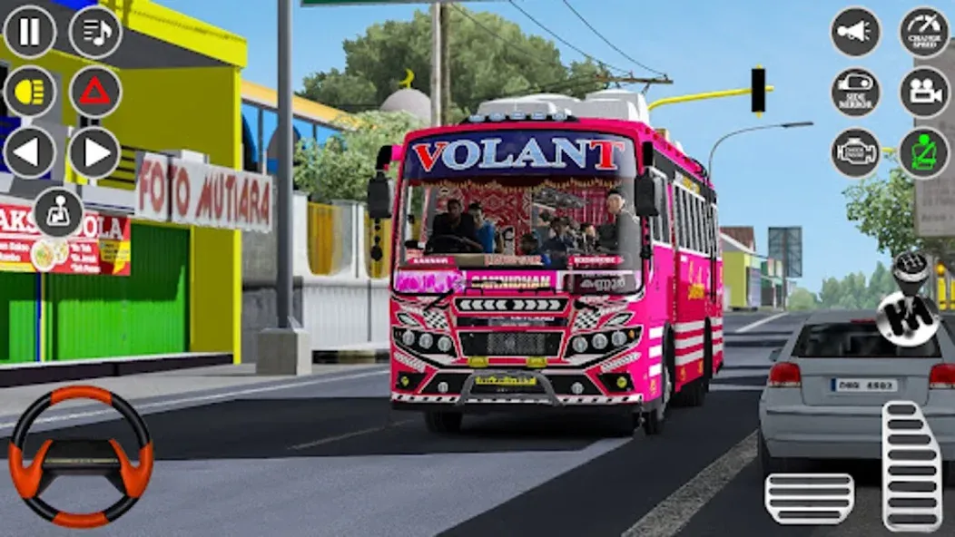 Real Passenger Bus Driving Sim  [МОД Меню] Screenshot 3