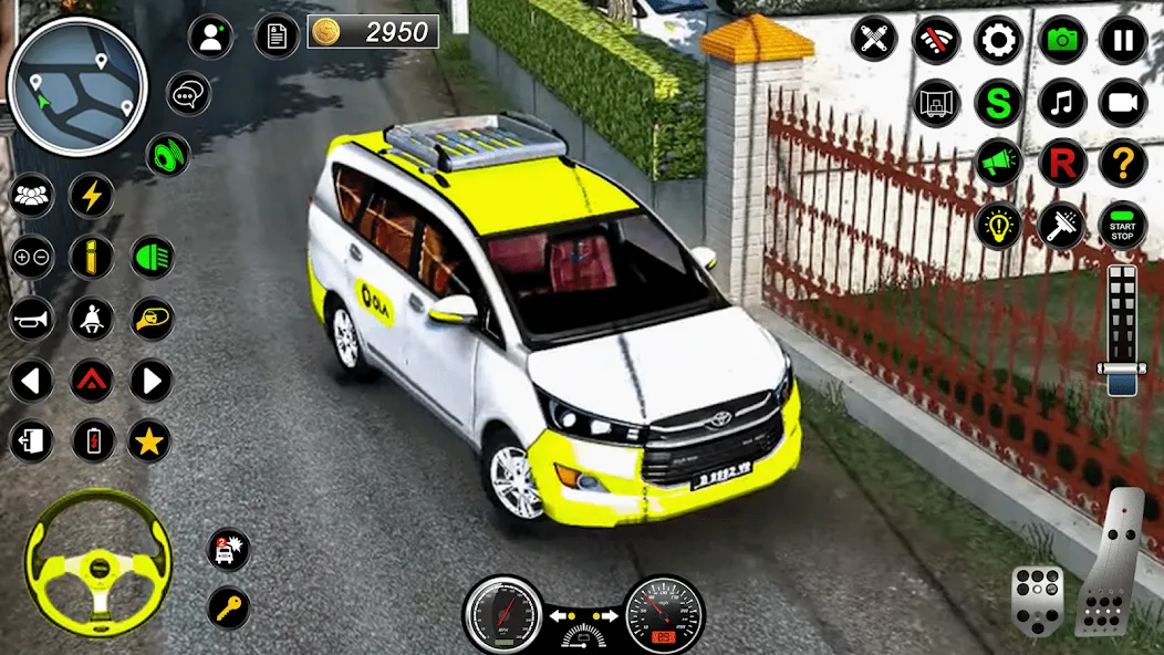 City Taxi Games Taxi Simulator (Русские такси игры на автомобилях)  [МОД Много денег] Screenshot 3