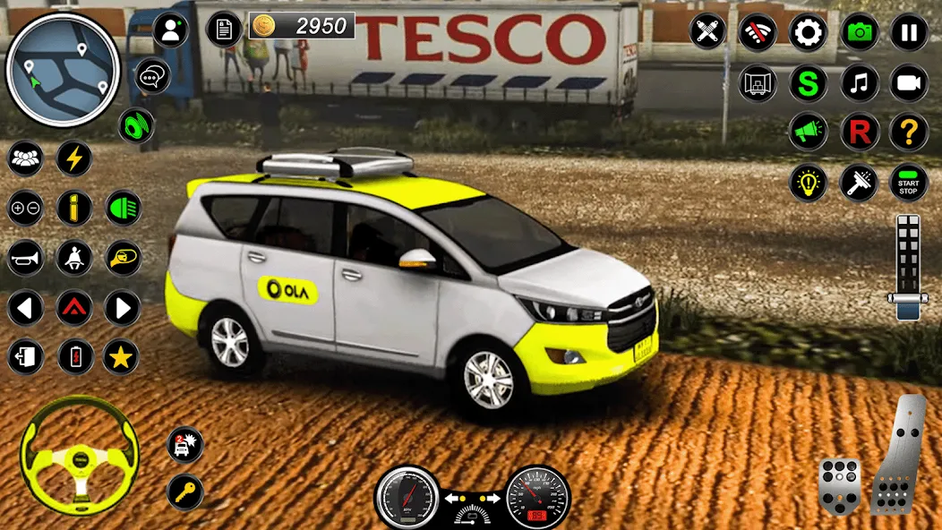 City Taxi Games Taxi Simulator (Русские такси игры на автомобилях)  [МОД Много денег] Screenshot 4