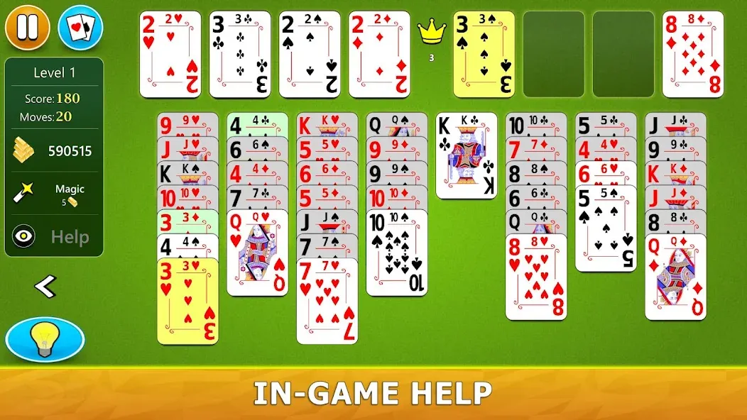 FreeCell Solitaire - Card Game  [МОД Mega Pack] Screenshot 5