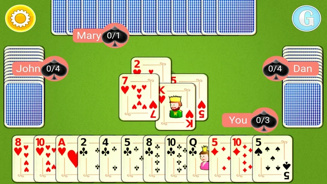 Spades Mobile  [МОД Меню] Screenshot 3