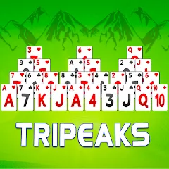 Скачать взломанную TriPeaks Solitaire Mobile  [МОД Unlimited Money] - полная версия apk на Андроид