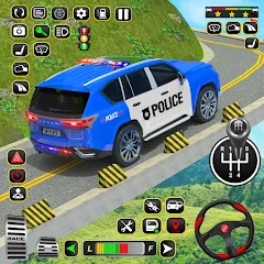 Взлом Police Car Driving School Game (Полицейская школа вождения автомобилей)  [МОД Много монет] - полная версия apk на Андроид