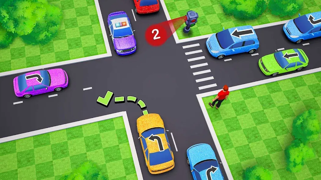 Traffic Jam - Car Escape Games (Паркинг Джем 3D)  [МОД Меню] Screenshot 4