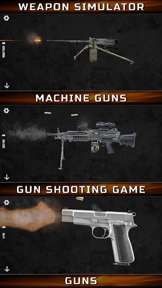 Gun Simulator : Tough Guns  [МОД Меню] Screenshot 3