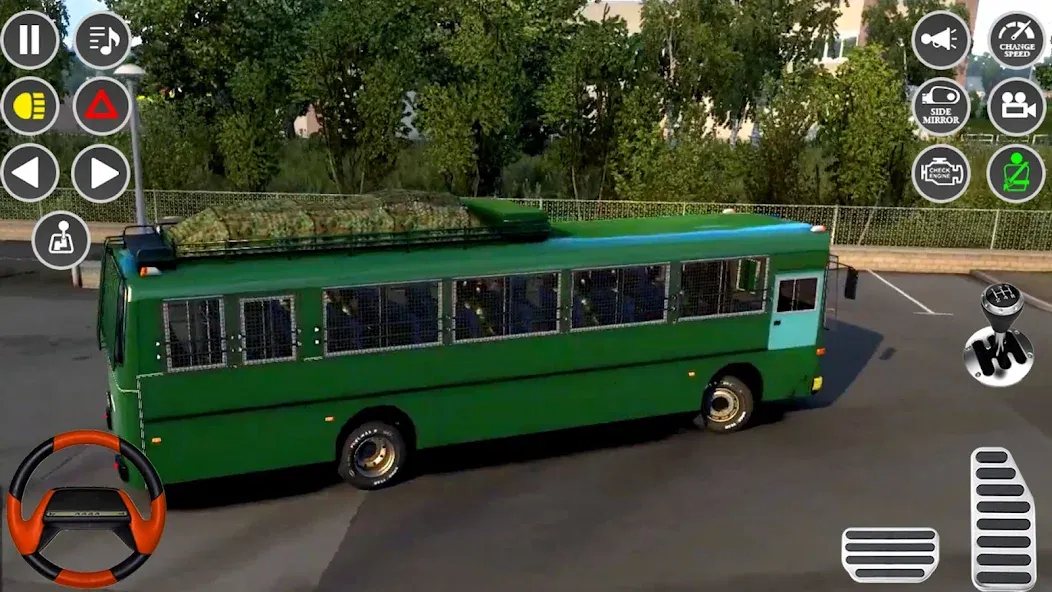 US Military Coach Simulator 3D  [МОД Все открыто] Screenshot 4