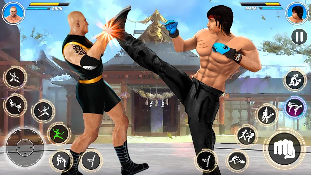 Kung Fu karate: Fighting Games  [МОД Unlocked] Screenshot 3