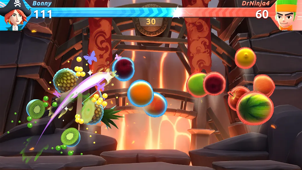 Fruit Ninja 2 Fun Action Games (Фрут Ниндзя 2)  [МОД Все открыто] Screenshot 2