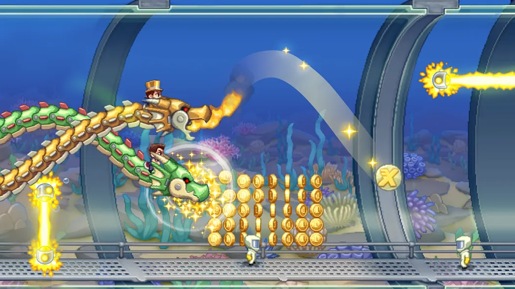 Jetpack Joyride (Джетпак Джойрайд)  [МОД Unlimited Money] Screenshot 1