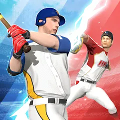 Взломанная Baseball Play: Real-time PVP (Бейсбольная игра)  [МОД Бесконечные монеты] - полная версия apk на Андроид