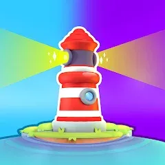 Взломанная Lighthouse Island (Лайтхаус айленд)  [МОД Unlimited Money] - полная версия apk на Андроид