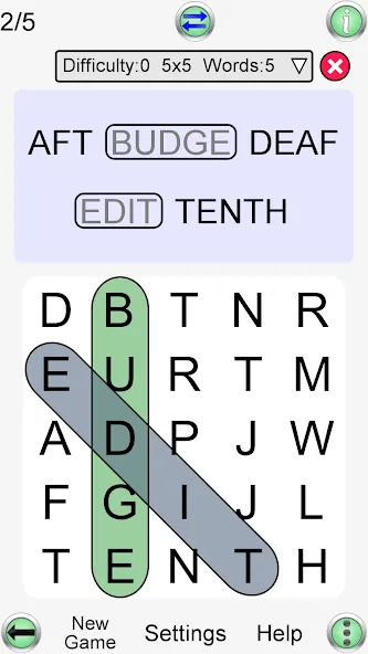 Word Search Ultimate  [МОД Menu] Screenshot 2