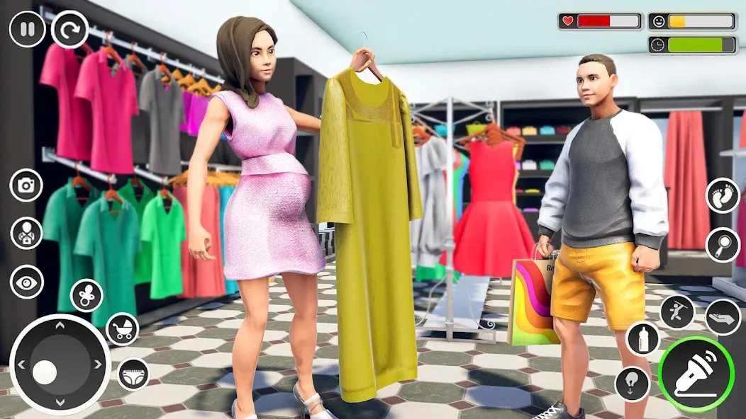 Pregnant Mom Simulator Games  [МОД Бесконечные монеты] Screenshot 5