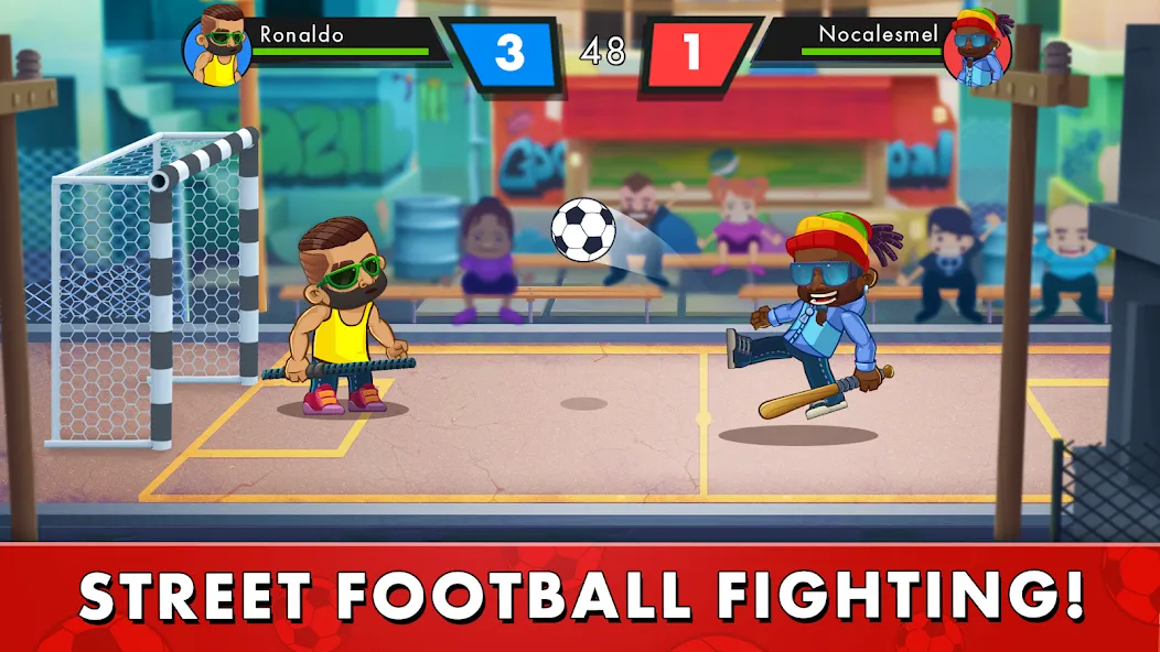 Street Soccer：Ultimate Fight  [МОД Unlocked] Screenshot 1