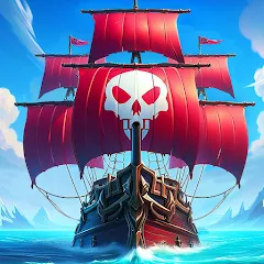 Скачать взломанную Pirate Ships・Build and Fight  [МОД Бесконечные монеты] - последняя версия apk на Андроид