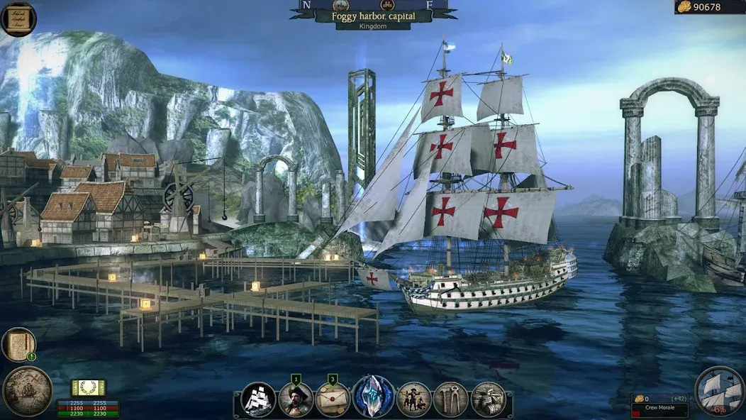 Pirates Flag－Open-world RPG (Темпест)  [МОД Бесконечные монеты] Screenshot 4