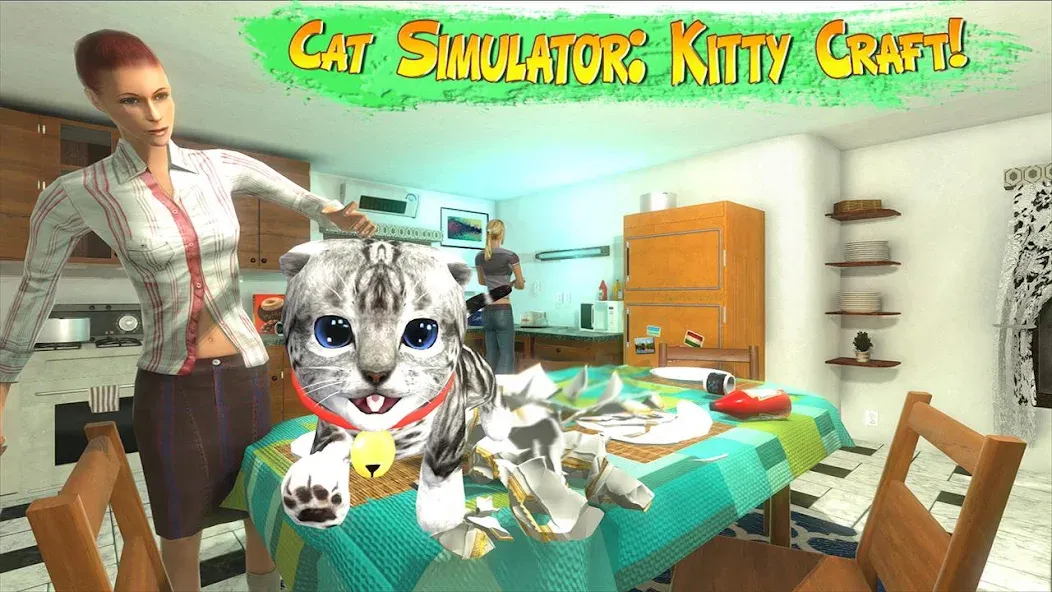 Cat Simulator : Kitty Craft (Симулятор кота)  [МОД Menu] Screenshot 1