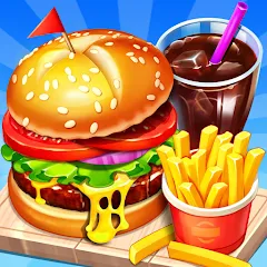 Взломанная Cooking Restaurant Food Games  [МОД Бесконечные монеты] - стабильная версия apk на Андроид