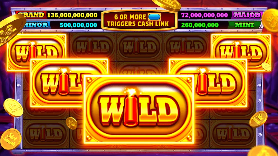 Slotsmash™ - Casino Slots Game (Слотсмэш)  [МОД Mega Pack] Screenshot 3