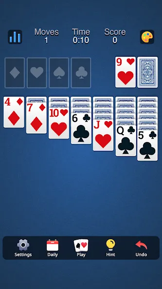 Classic Solitaire - Klondike (Солитер Клондайк Классик)  [МОД Menu] Screenshot 4