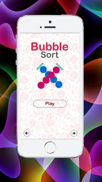 Bubble sort bubbling maker fun (Бабл сорт бабл макер фан)  [МОД Много денег] Screenshot 2