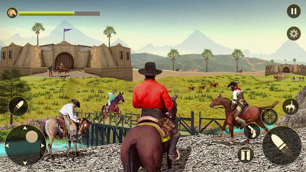 Horse Riding Rivals Horse Race (ХорсРайдинг Ривалс Лошадиные скачки)  [МОД Unlimited Money] Screenshot 2