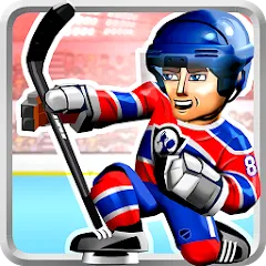 Скачать взломанную BIG WIN Hockey (БИГ ВИН Хоккей)  [МОД Mega Pack] - последняя версия apk на Андроид