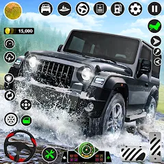 Скачать взломанную Offroad SUV: 4x4 Driving Game. (Оффроуд внедорожник)  [МОД Mega Pack] - последняя версия apk на Андроид