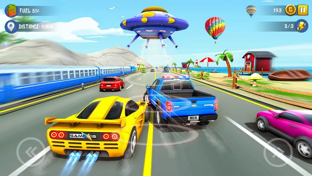 Mini Car Racing Game Legends  [МОД Бесконечные деньги] Screenshot 2