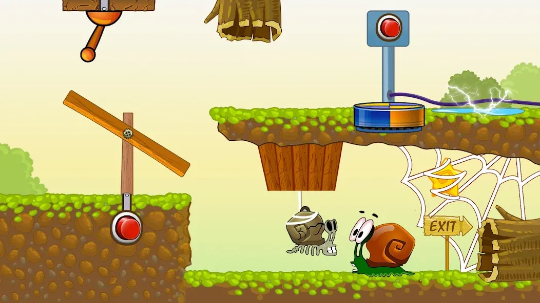 Snail Bob 1: Adventure Puzzle  [МОД Mega Pack] Screenshot 5