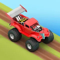 Взломанная MMX Hill Dash 2 – Offroad Truc (ММХ Хилл Даш 2)  [МОД Много монет] - полная версия apk на Андроид