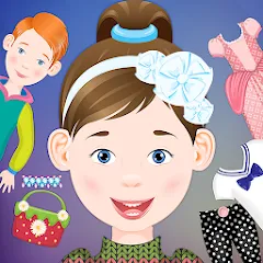 Скачать взлом Dress Up game for girls  [МОД Mega Pack] - стабильная версия apk на Андроид