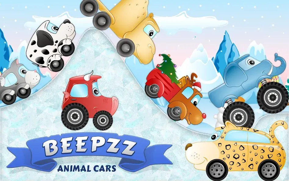 Kids Car Racing game – Beepzz  [МОД Все открыто] Screenshot 1