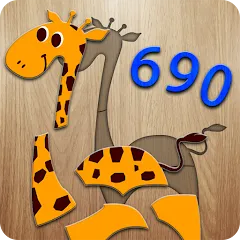 Взломанная 690 Puzzles for preschool kids  [МОД Много денег] - последняя версия apk на Андроид