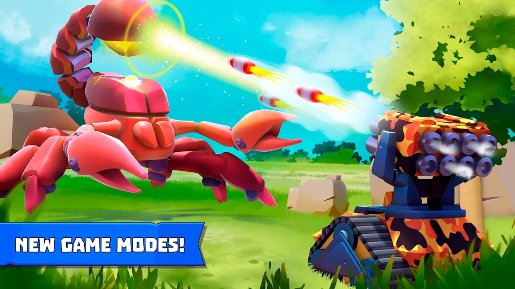 Tanks a Lot - 3v3 Battle Arena  [МОД Unlocked] Screenshot 1
