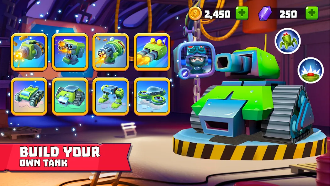Tanks a Lot - 3v3 Battle Arena  [МОД Unlocked] Screenshot 2