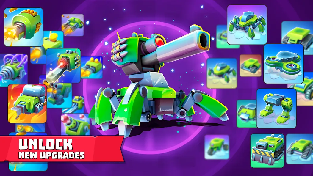 Tanks a Lot - 3v3 Battle Arena  [МОД Unlocked] Screenshot 4