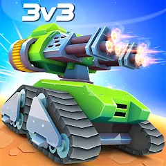Взломанная Tanks a Lot - 3v3 Battle Arena  [МОД Unlocked] - полная версия apk на Андроид