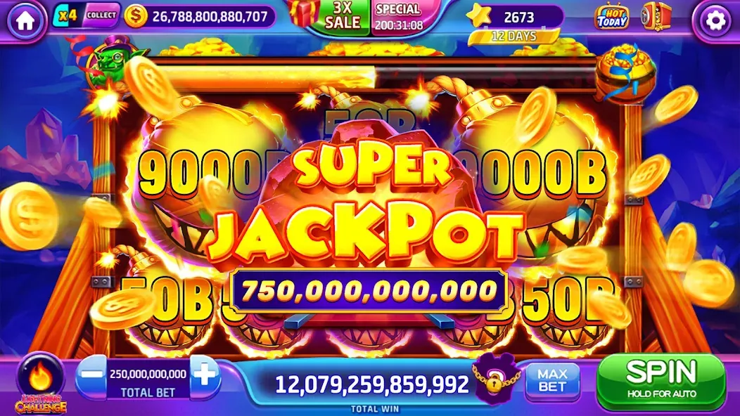 Lava Slots - Casino Games (Лава Слотс)  [МОД Unlocked] Screenshot 4