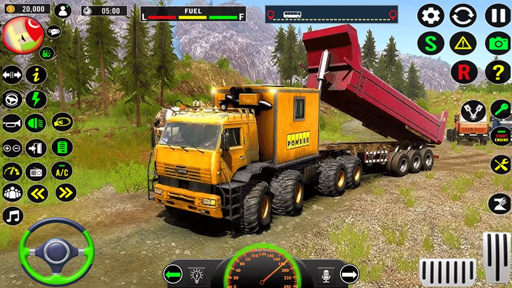 Indian Truck Heavy Cargo Duty  [МОД Много монет] Screenshot 3