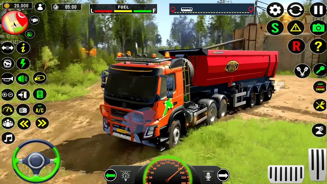 Indian Truck Heavy Cargo Duty  [МОД Много монет] Screenshot 5